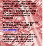Servizi di Auditing, Consulenza, Certificazione e di Formazione – Settore: Costruzioni – nel Pinerolese (To)